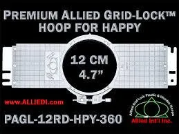 Allied 12cm Round Hoop for HappyJapan Embroidery Machine