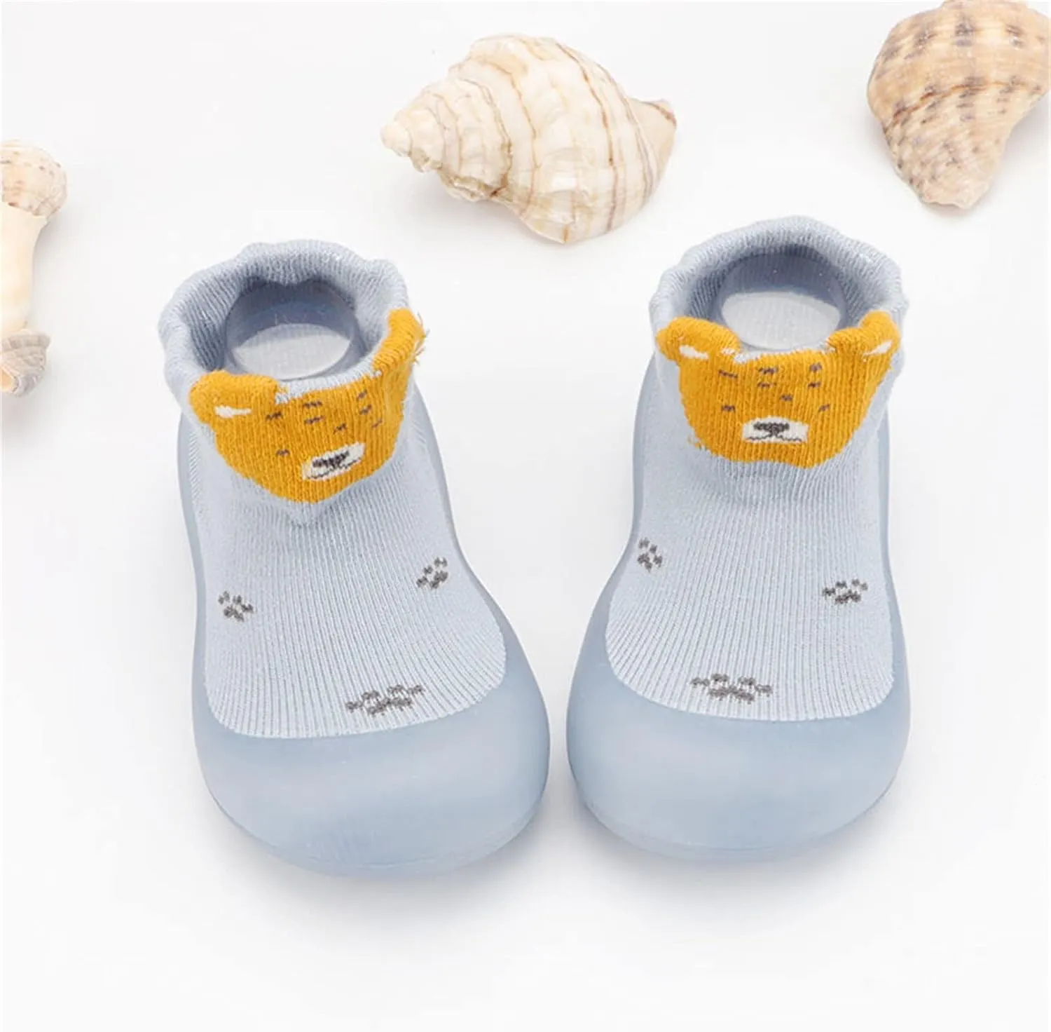 Baby Shoes,Cute First Toddler Baby Walkers Elastic Shoes Socks Infant Indoor Animals Casual Baby Shoes Cute Shoes