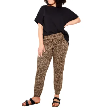 Ciara Lounge Pant | Brown Animal