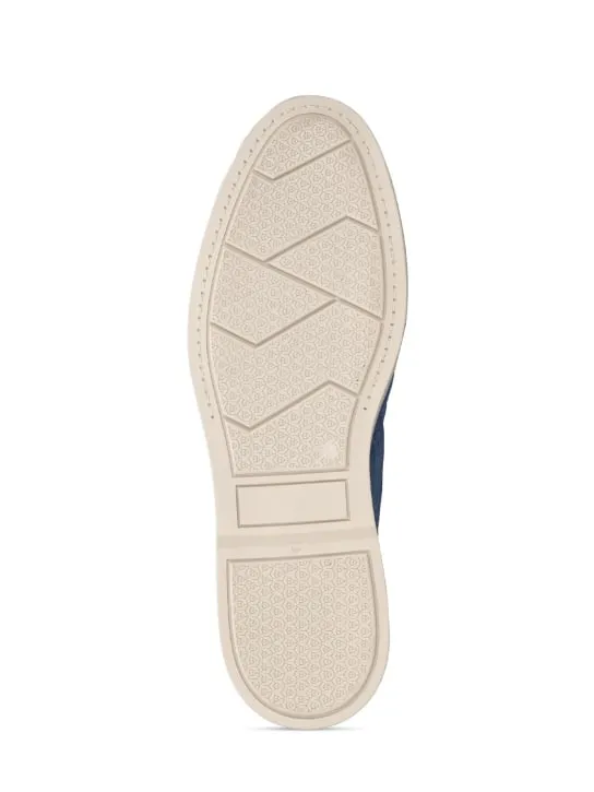 Frescobol Carioca   Miguel suede loafers 