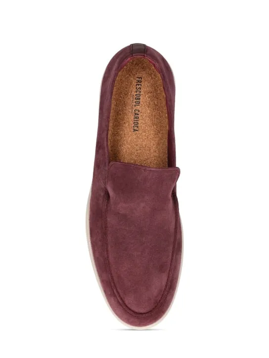 Frescobol Carioca   Miguel suede loafers 