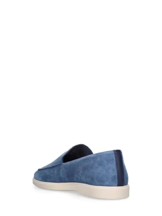 Frescobol Carioca   Miguel suede loafers 