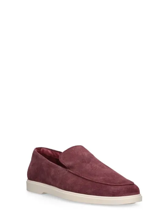 Frescobol Carioca   Miguel suede loafers 