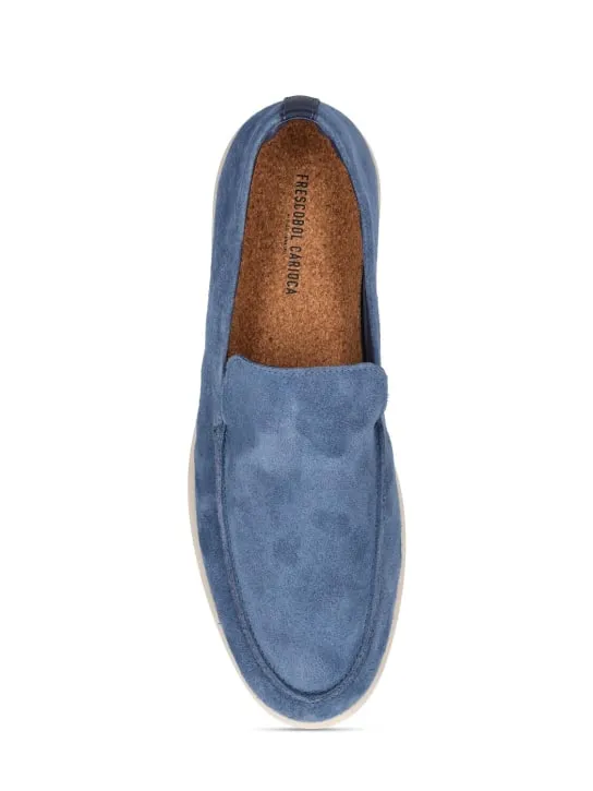 Frescobol Carioca   Miguel suede loafers 