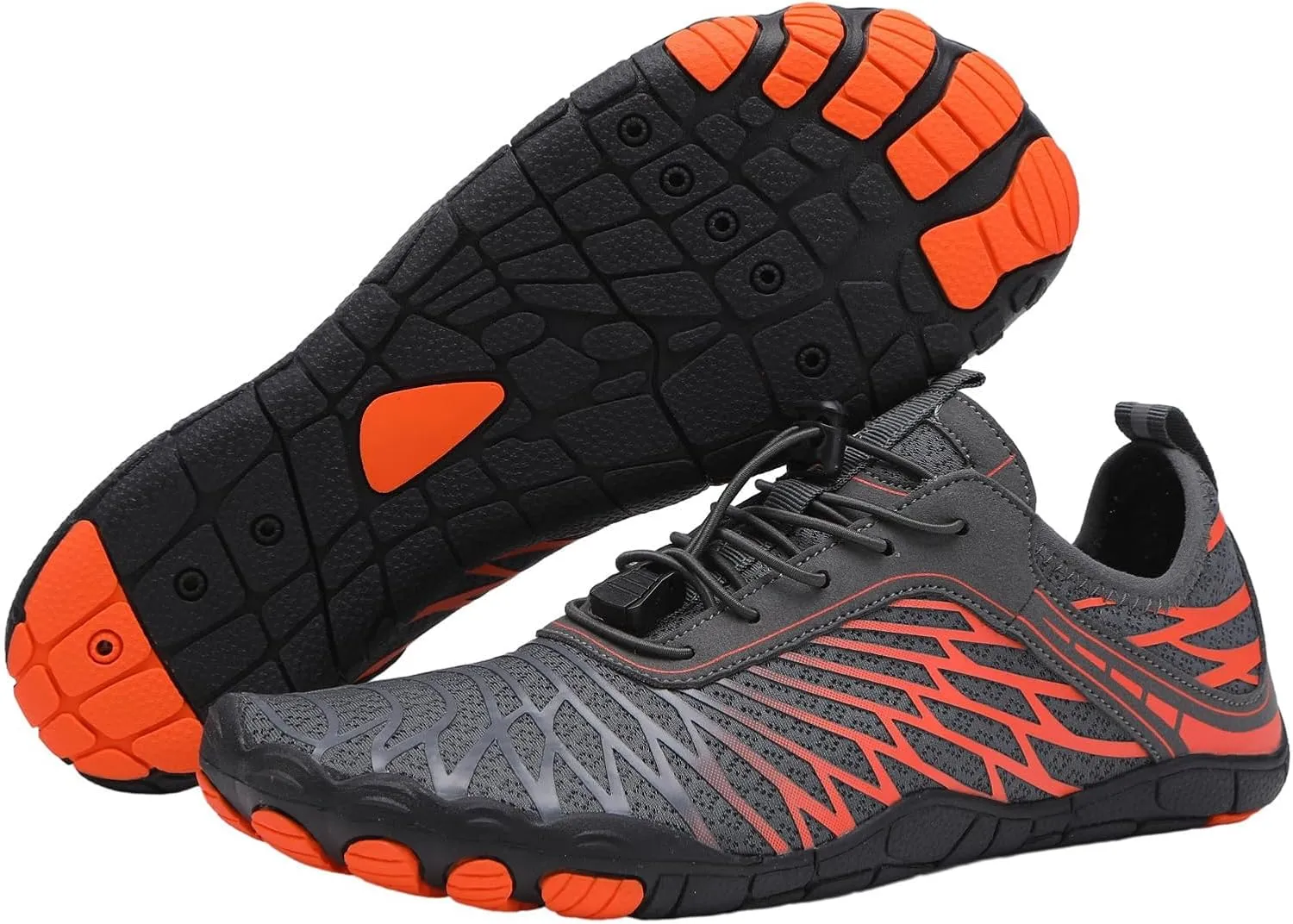 Grounded Footwear Barefoot Shoes for Women Men Quick Dry Hiking Sneakers Breathable Soft Trail Running Shoes Footwear