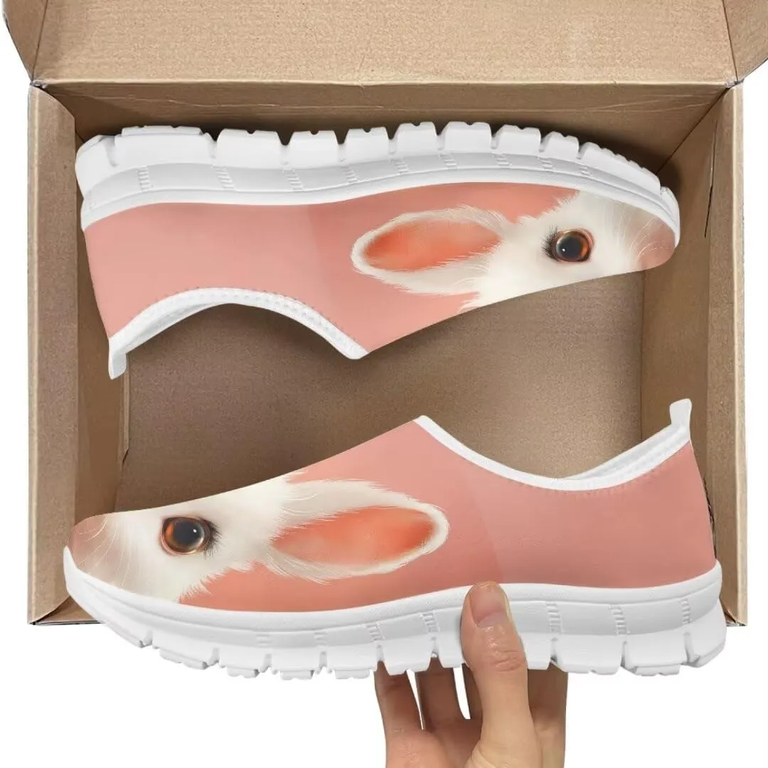 Jeiento Womens Casual Shoes Play Fashion Sneaker Dressy Shoes Slip-On Soft Shoes Anti-Skid/Breathable/Slip-On Outdoor Walking Shoes