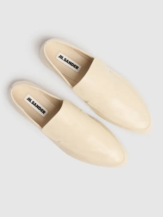Jil Sander   10mm Leather loafers 