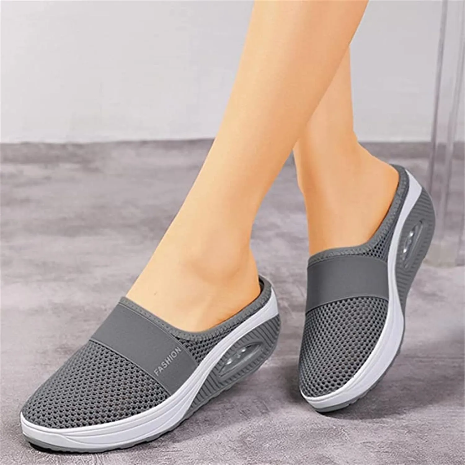 Ladmiple Sneakers For Women Walking Shoes Arch Support Fashion Slip On Comfortable Dressy Casual Summer Flats Loafers