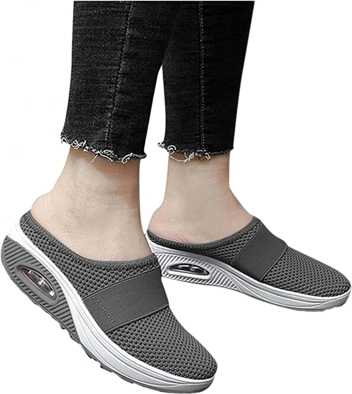 Ladmiple Sneakers For Women Walking Shoes Arch Support Fashion Slip On Comfortable Dressy Casual Summer Flats Loafers