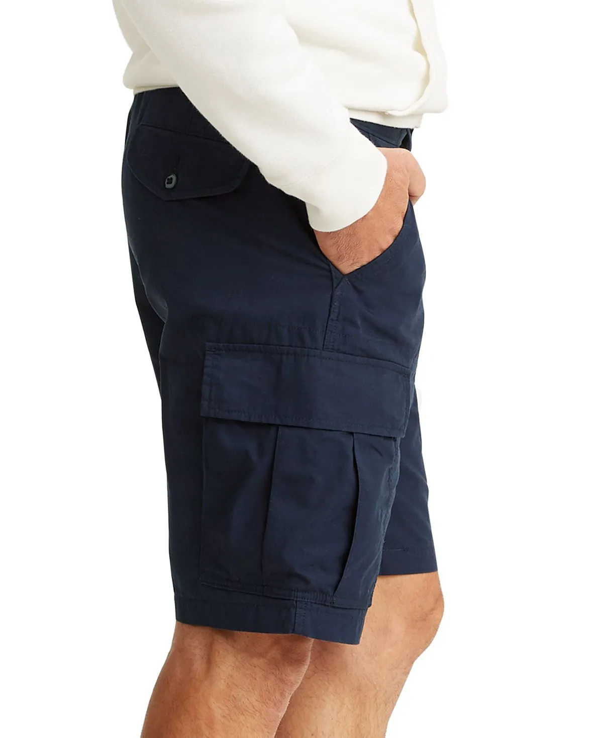 Men's Loose Fit Non-Stretch Cargo Shorts, Wide 9 5 inches Levi's