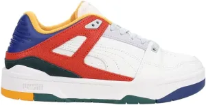 PUMA Kids Boys Slipstream New Heritage Lace Up Sneakers Shoes Casual - White - Size 4.5 M