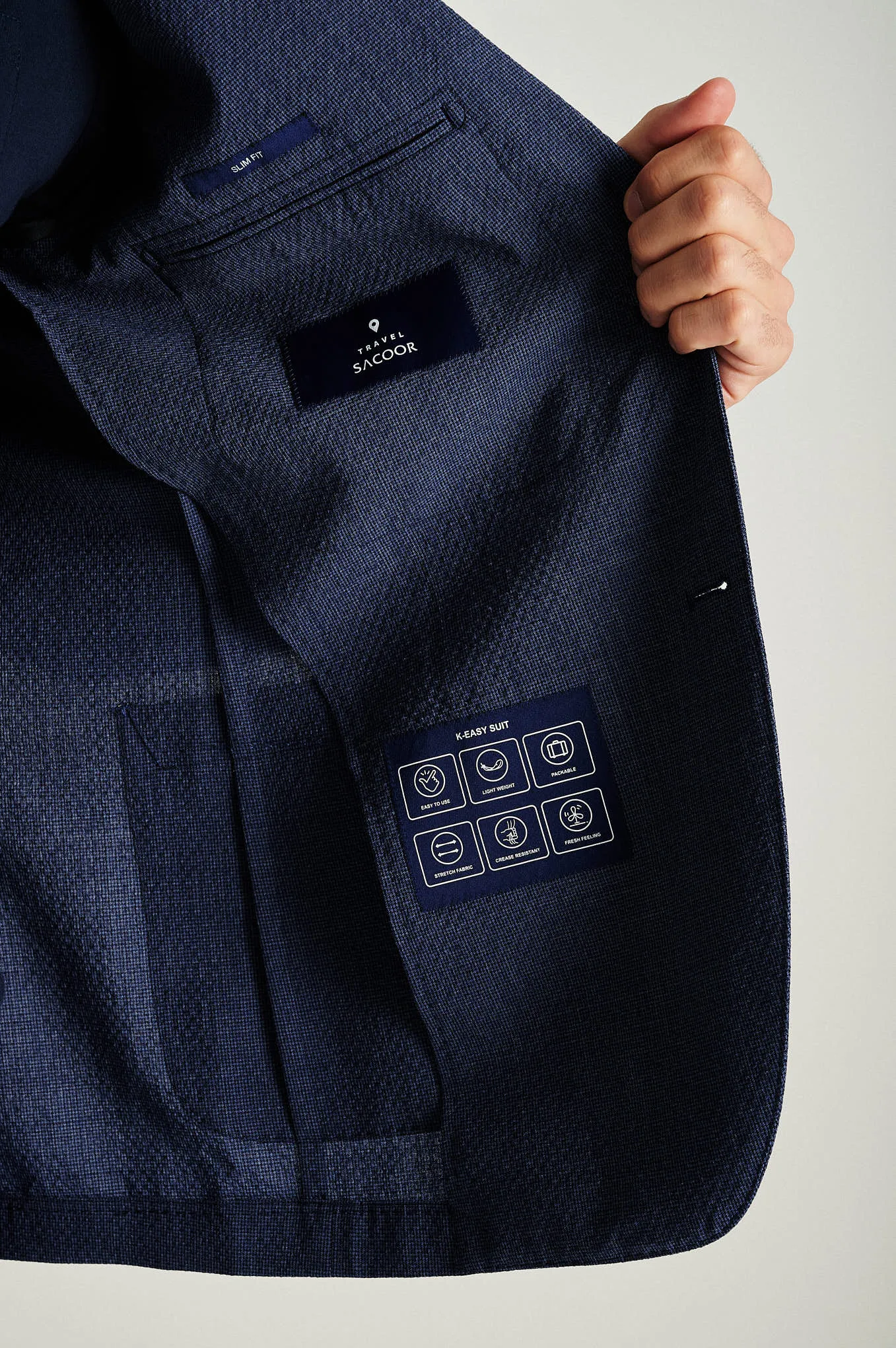 Slim fit K-easy suit