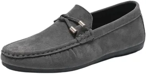 Spring Italian Luxury Designer Brand Suede Leather Shoes Business Office Dress Shoes for Man Brown Nightclub Party Loafers Man