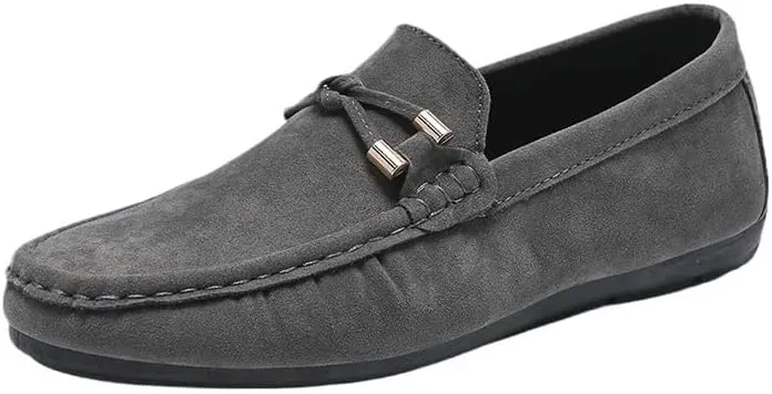 Spring Italian Luxury Designer Brand Suede Leather Shoes Business Office Dress Shoes for Man Brown Nightclub Party Loafers Man