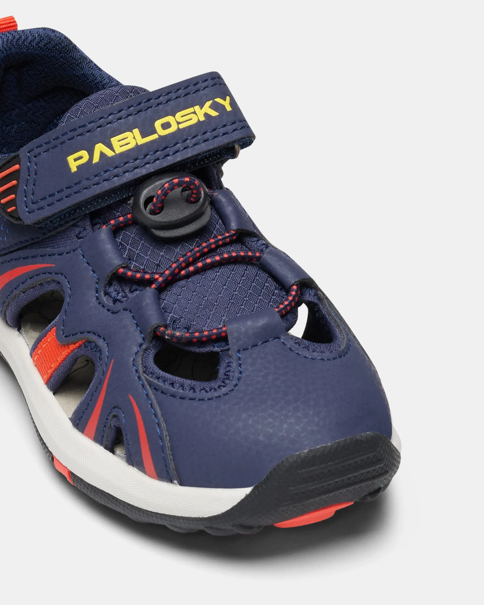 Surf Cage Sandal 9737 Youth Navy/Red