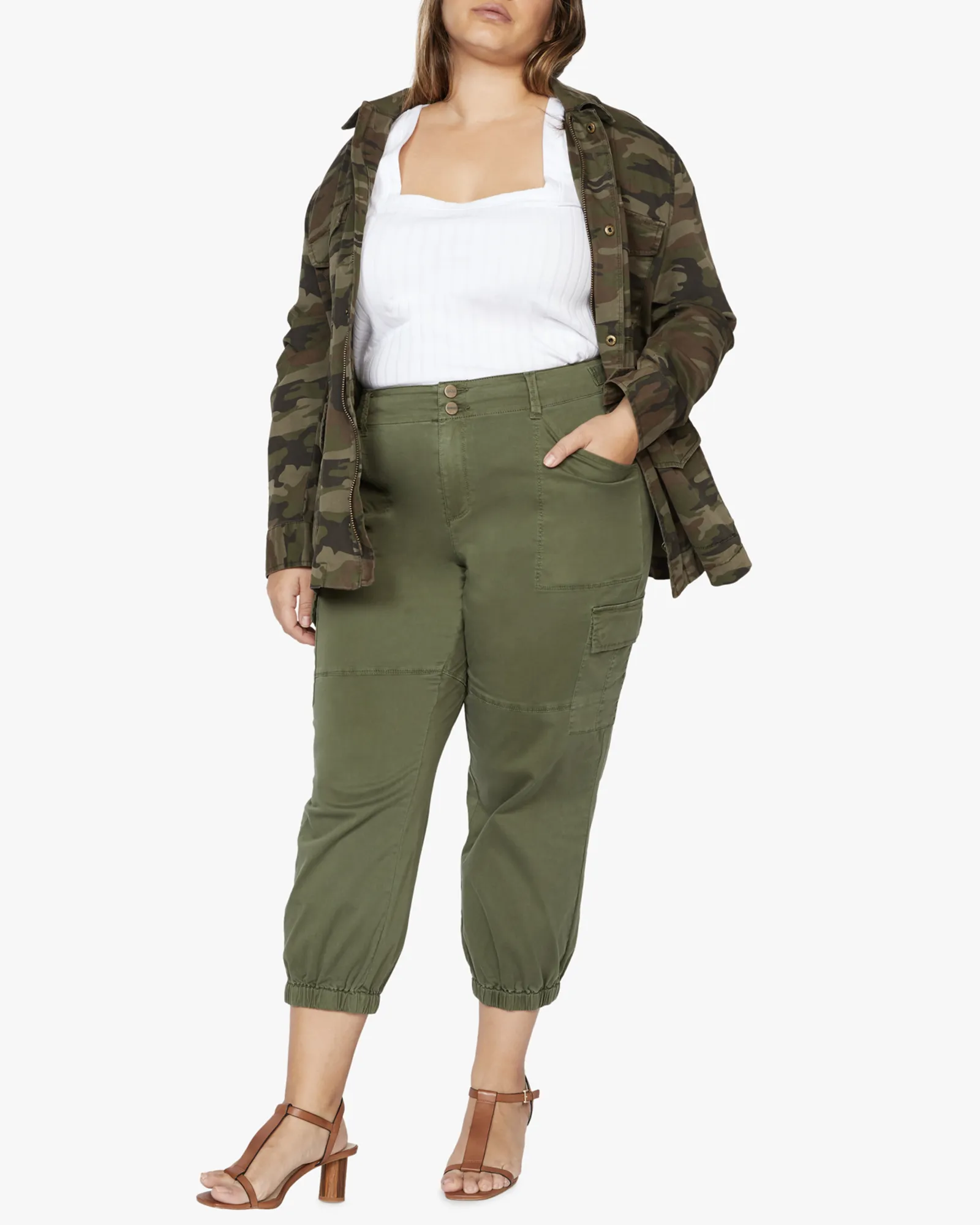 Tara Pant | Olive Green