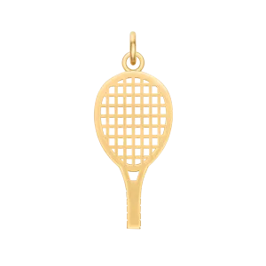 Tennis Racquet Charm