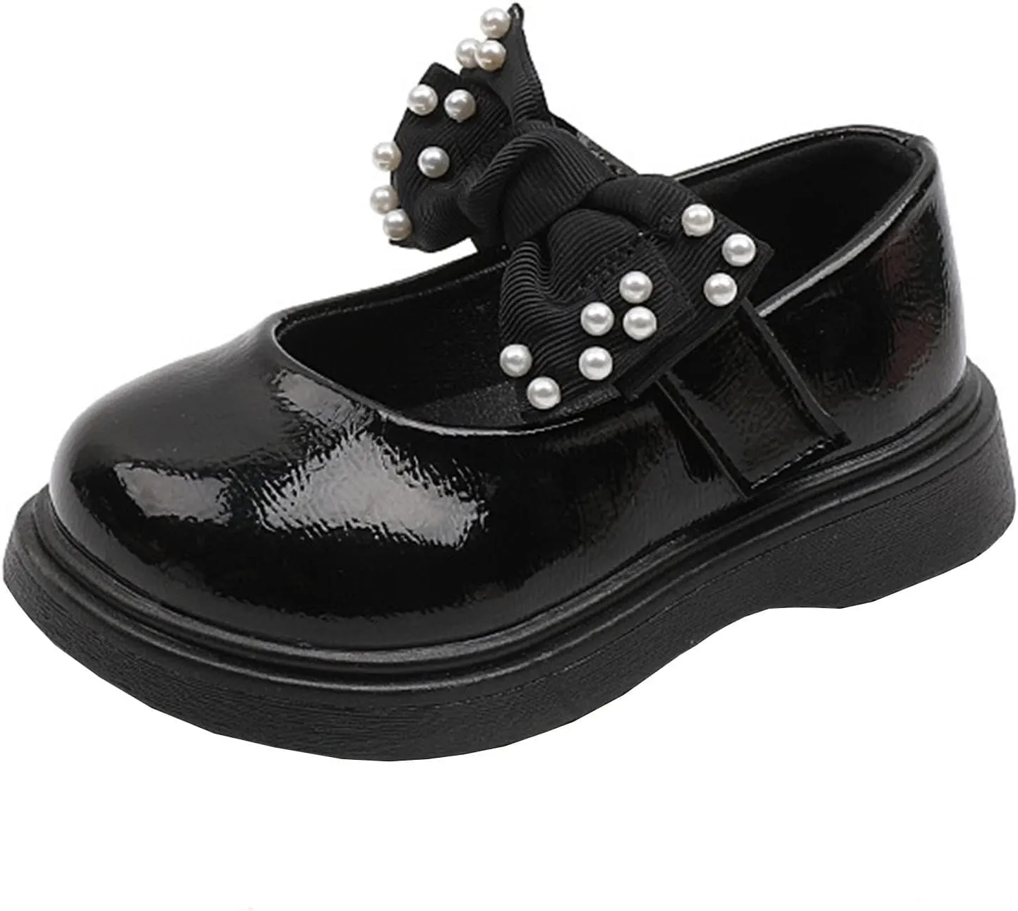 Toddler Sandals Girls Closed Toe Girls Sandals Children Shoes Pearl Bow Tie Princess Shoes Sweetheart Sandals