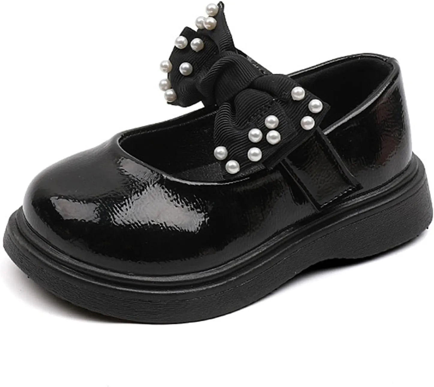 Toddler Sandals Girls Closed Toe Girls Sandals Children Shoes Pearl Bow Tie Princess Shoes Sweetheart Sandals