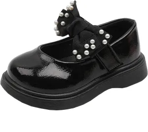 Toddler Sandals Girls Closed Toe Girls Sandals Children Shoes Pearl Bow Tie Princess Shoes Sweetheart Sandals
