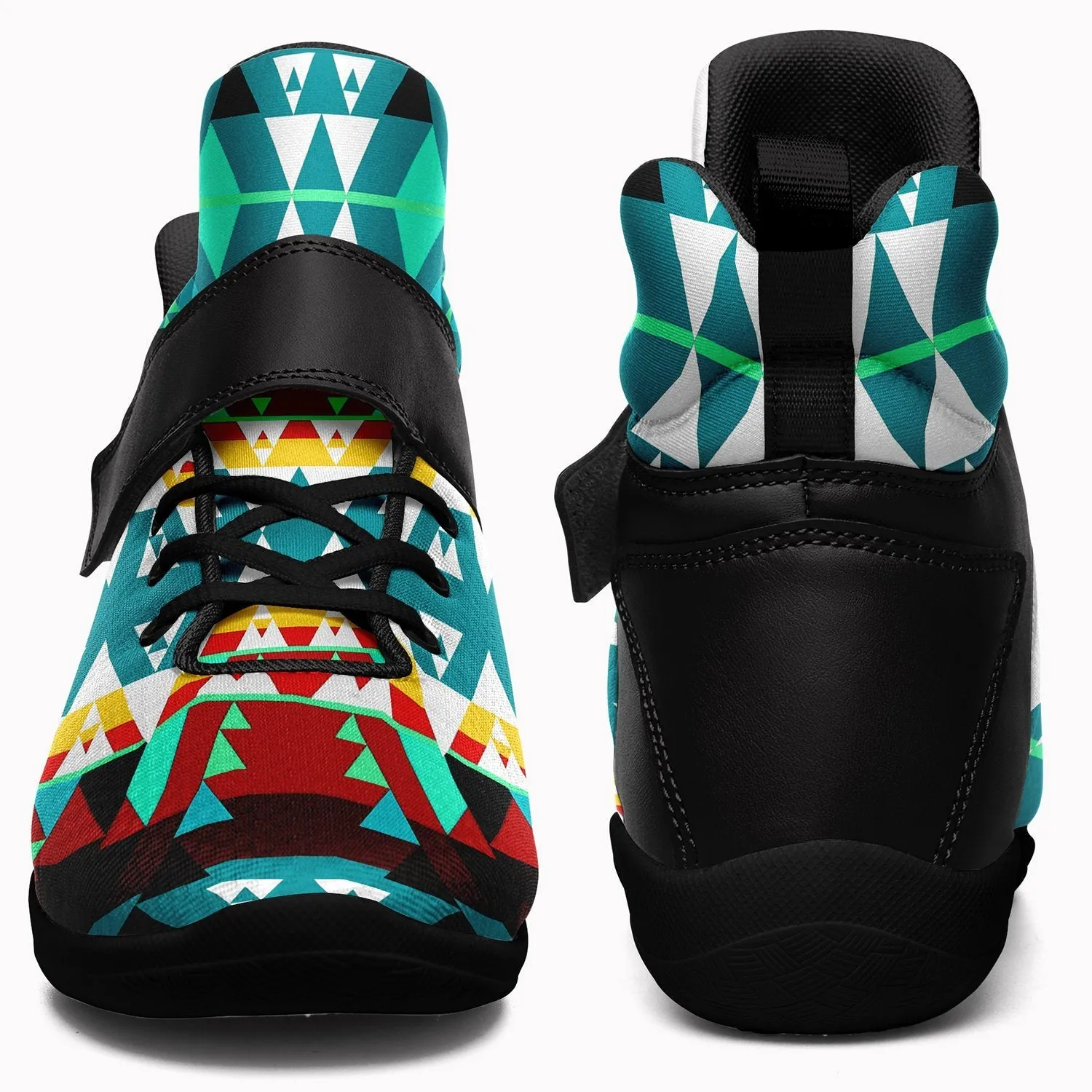 Writing on Stone Wheel Ipottaa Basketball / Sport High Top Shoes
