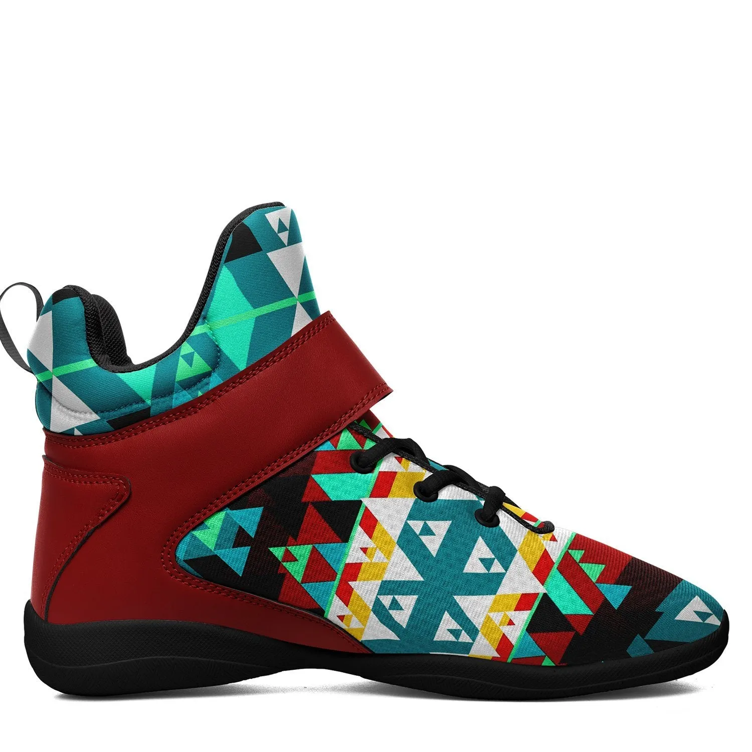 Writing on Stone Wheel Ipottaa Basketball / Sport High Top Shoes