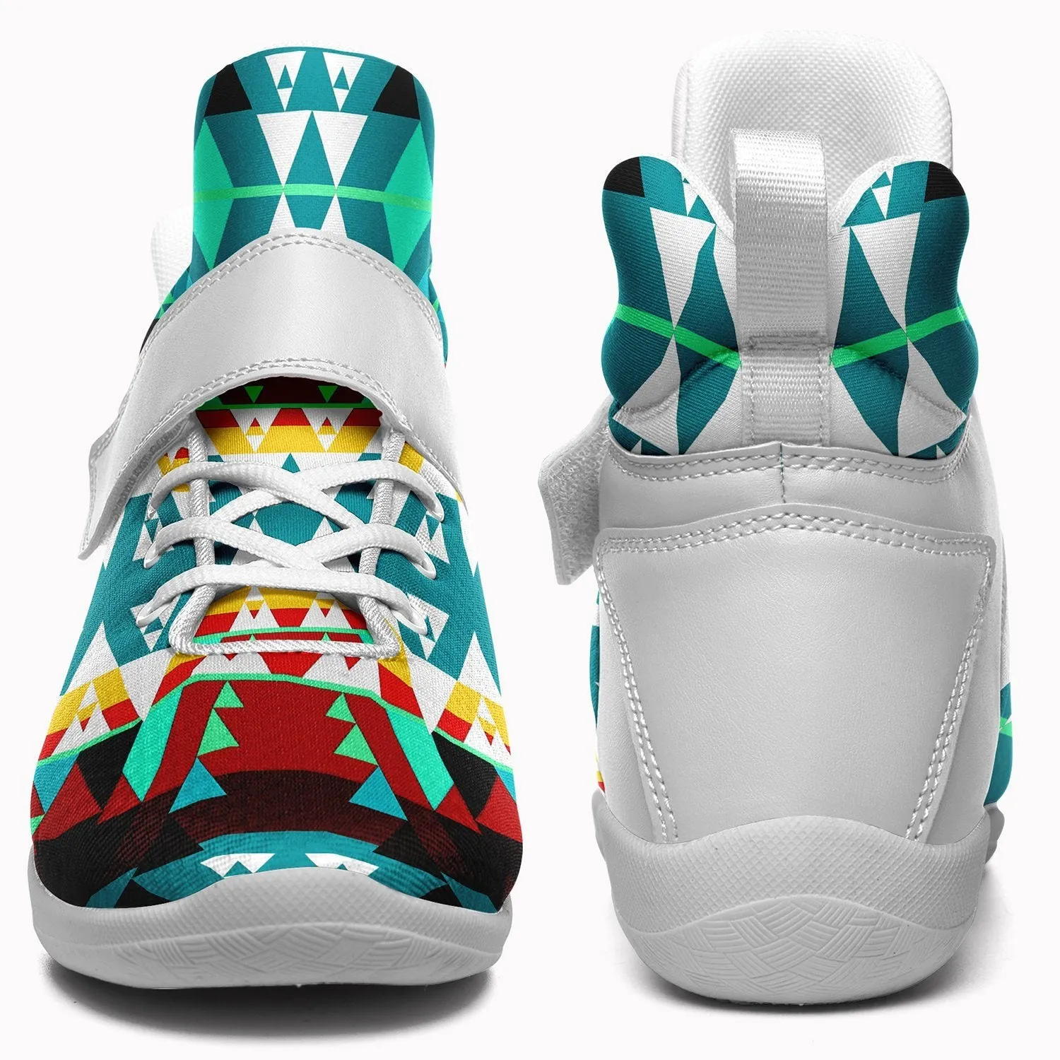 Writing on Stone Wheel Ipottaa Basketball / Sport High Top Shoes