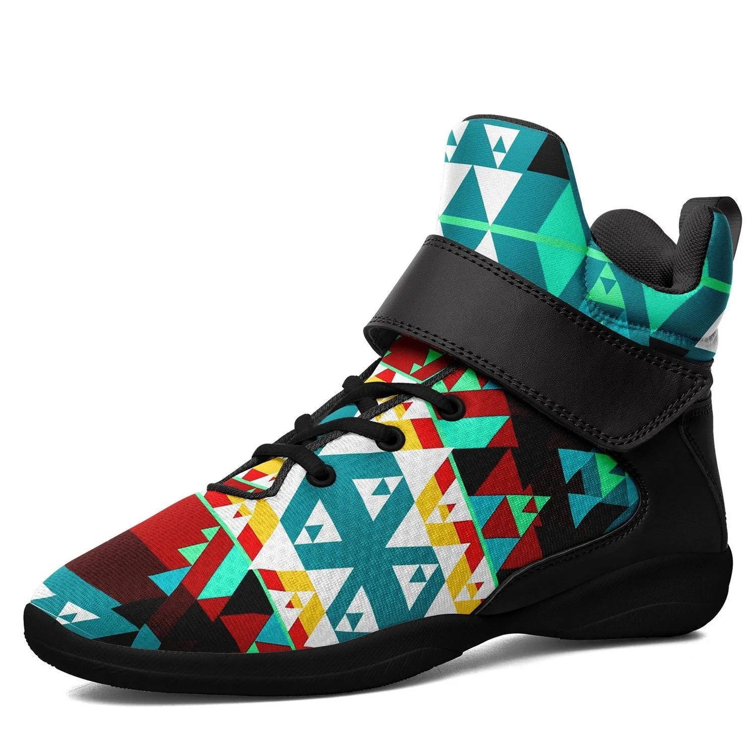 Writing on Stone Wheel Ipottaa Basketball / Sport High Top Shoes