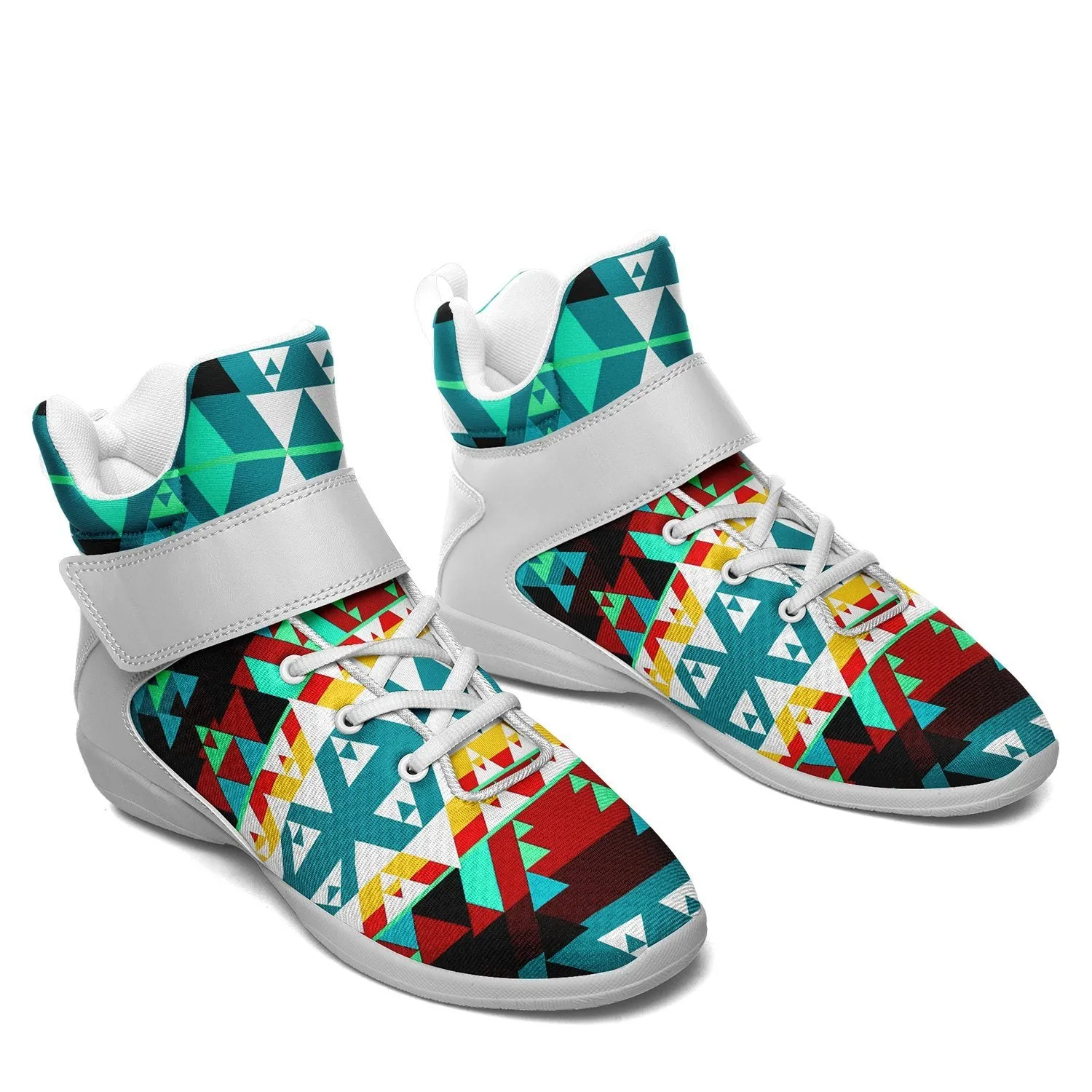 Writing on Stone Wheel Ipottaa Basketball / Sport High Top Shoes